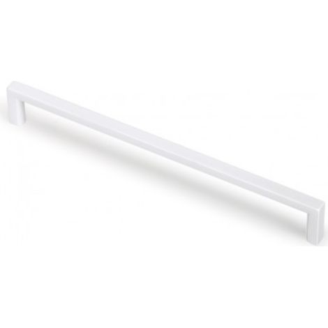 Poignée Basic 6761 - talla Blanc mat. 264x8x28mm. Entraxe 256mm.