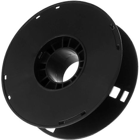 Enrouleur de rangement noir pour rallonge, enrouleur de rangement de câbles en plastique, capacité de 1 kg, portable et léger. (1/5)