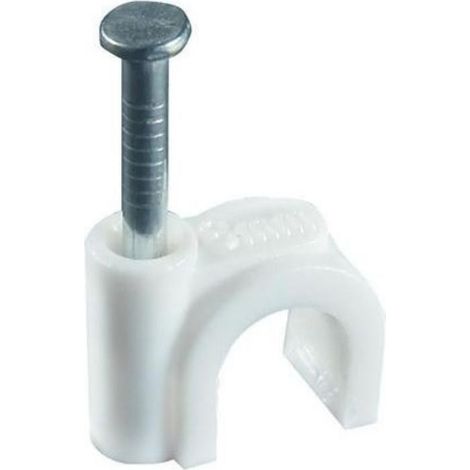 Supporto per cavi con chiodo per fissaggio cavi Flop O3 (100 pz.)
