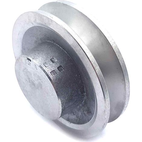 Poulie trapézoïdale aluminium moyeu plein SPA75/1ALU