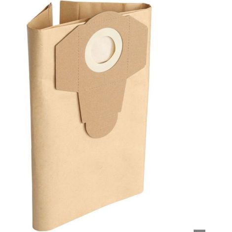 Sacs Pour Aspirateur - Compatible Avec Aspirateur Eau Et Poussiere 20 L Et Aspirateur A Cendres - Usage Sec Interieur Et Exterieur - 10 Unites (1/5)