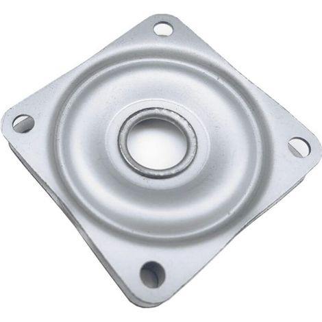Socle carré pivotant à 360 degrés. Plateau tournant robuste et facile à faire tourner. (1/4)