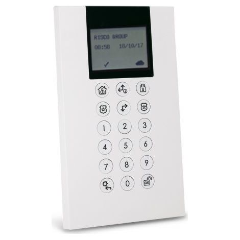 Risco Tastiera Panda bianca lettore di prossimità integrato filare - RP432KPP200D