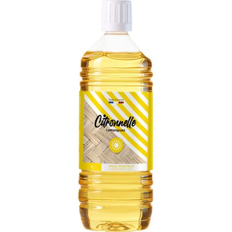 Huile Citronnelle 1l Répulsif Naturel Longue Durée - Devineau