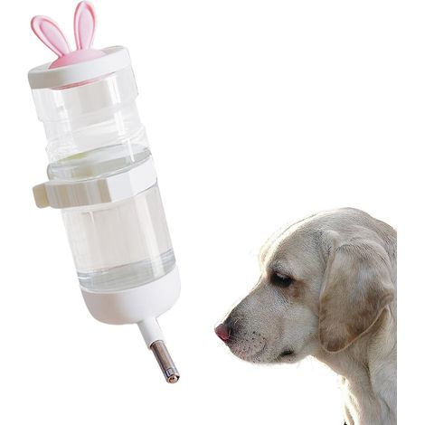 Abreuvoir automatique pour gerbilles, 550 ml, à suspendre, sans goutte, convient aux hérissons, furets, chiens, clôtures domestiques, cages, baignoires, habitats (1/5)