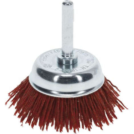 Osborn Topfbürste Schaft 50 x 17 x 6 mm Nylon rot K80 4500 U/min