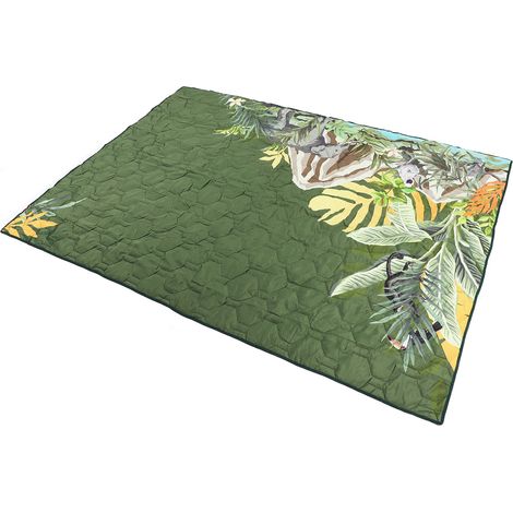 Tapis de pique-nique épais, lavable en machine, pliable et imperméable, couverture de camping pour l'extérieur (1/5)