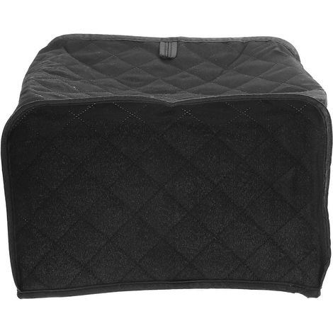 Housse de protection noire pour machine à pain et grille-pain (3 pièces) (1/5)
