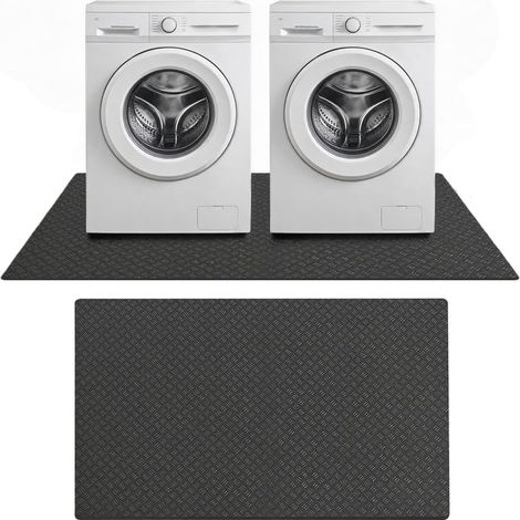 Tapis anti-vibrations extra large, 70 x 160 cm, double face, antidérapant, insonorisant, sous-réfrigérateur, tapis de protection pour machine à laver, sèche-linge, lave-vaisselle, climatisation (1/5)