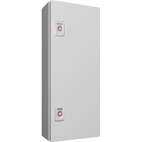 Rittal KX 1557.000 Installations-Gehäuse, Wand-Gehäuse 200 x 500 x 120 Stahlblech Lichtgrau (RAL 703