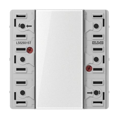 Jung Modulo sensore a tasti KNX universale, 3 volte, F50, Secure, Serie LS LS 5293 1ST