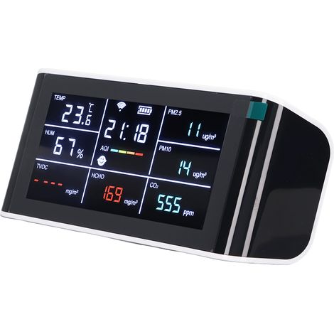Luftqualitätsmonitor WLAN 9-in-1 Multifunktions-CO2-Monitor für Weinkeller und Haushalte (1/5)
