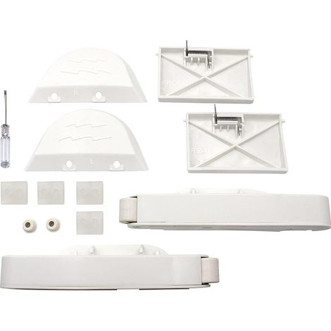 Universal spare parts kit for pool robots Compatible with the Navigator Vac Ultra and Hayward AXV417WHP series All-in-one maintenance kit including tires, brushes, belts and filter bags. (1/5)