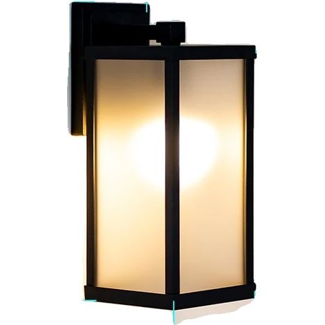 Aplique de pared, impermeable, de bajo consumo energético, grande (1/2)