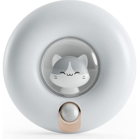 veilleuse rechargeable à détecteur de mouvement pour enfants, lampe de placard à intensité variable pour chambre, couloir, toilettes, abri de jardin,