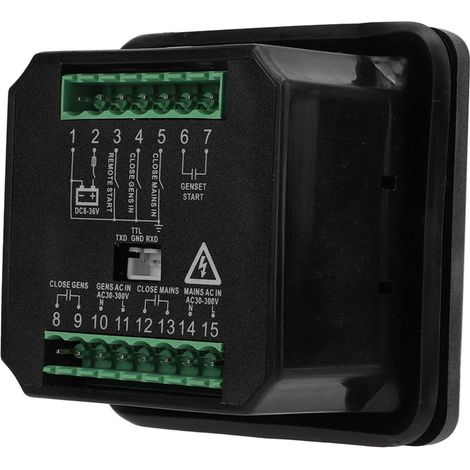Module de contrôle automatique ATS220 AC30-300V pour groupe électrogène, interrupteur de transfert avec écran LED (1/5)
