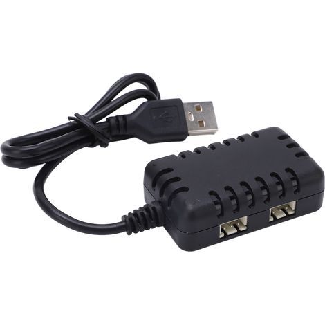 – Chargeur de batterie RC LiPo 7.4V – Sortie 1A x2 – Protection contre surtensions et courts-circuits – Voyant lumineux de charge (1/5)