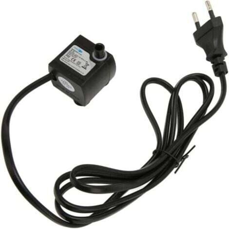 Bomba de agua sumergible ZVD-Mini, ajustable, silenciosa, IPX8, resistente al agua, con ventosa para acuario, enchufe UE 220-240 V. (1/4)