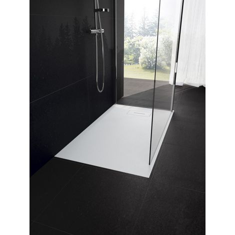 Receveur de douche recoupable NOVELLINI NOVOSOLID blanc 160x90 cm (1/5)