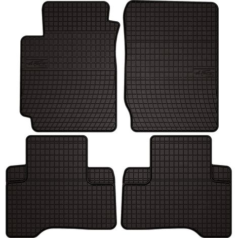 Tappetini in gomma per auto per: Suzuki Grand Vitara II SUV (2005-2014) - neri, su misura