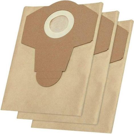 Sacs à poussière pour aspirateur eau et poussière Einhell TC-VC 1812S 1812/1S 18/15, TE-VC 18/10, BT-VC 1250S, 20 L (1/5)