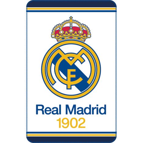Plaid Polaire 150x95 cm Real Madrid