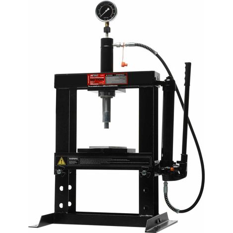 Awtools prasa hydrauliczna z manometrem 10t