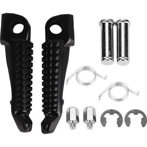 Vordere Fußrasten, langlebig, komfortabel, hohe Festigkeit, maximale Kontaktfläche für Kawasaki ZX-6R und ZX-7R Motorräder (1/5)