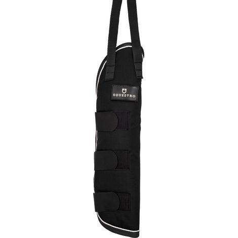 EQUESTRO Paracoda imbottito idrorepellente NERO CAVALLO (1/3)
