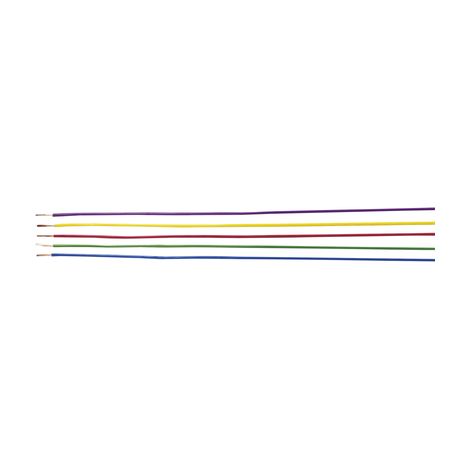Cable eléctrico Helu h05v-k 0,75 mm² rojo por metro