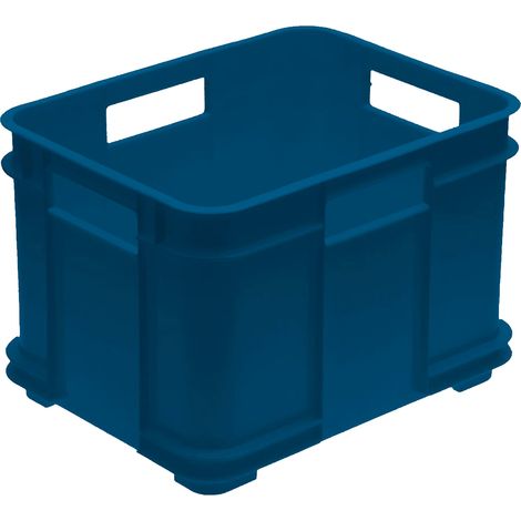 keeeper Contenitore con Maniglie, Euro-Box M, Procyclen, 16 l, Bruno Eco Line, Eco-Blu (1/2)