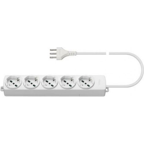 01294.CC.B Presa Mobile Multipla Universale a 5 Uscite (1/2)