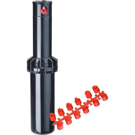 Suinga Arroseur d'irrigation à Turbine KRain RPS75 3/4'', Portée 6,7 à 15,5 m, Noir (1/5)