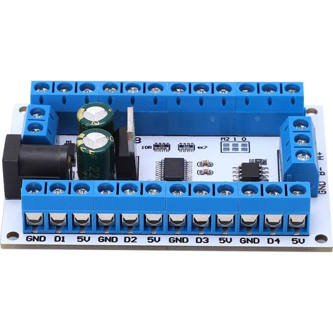 Module de capteur 8 canaux R4DCB08, carte RS485 pour enregistreur sans papier, automate programmable 6-24 V (1/5)