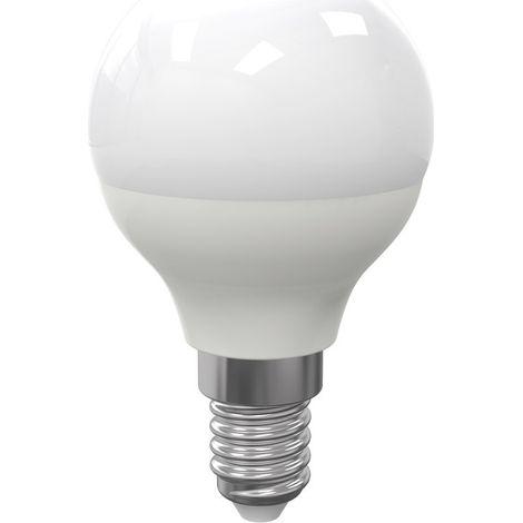 Warmweiße LED-Lampe 7W E14 G45