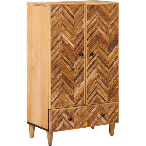 vidaXL  Storage Cabinets  Brown 60 x 33.5 x 100 cm Solid Mango Wood