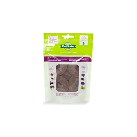 PETSAFE ANNEAUX DE FRIANDISES EN PEAU DE BUF POUR JOUET BUSY BUDDY POUR CHIEN TAILLE B (1/3)