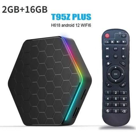 TV Box - Android 12 - H618 Chip - 8K HD - HDMI Output - Pour Moniteur Et Projecteur - 1 Pièce (1/5)