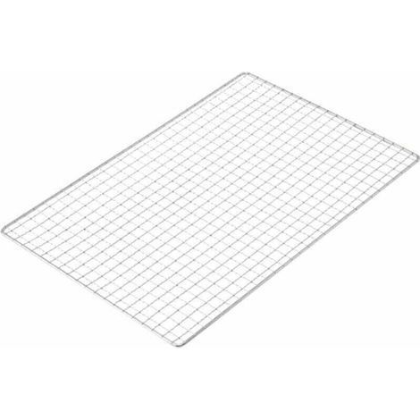 45x30 cm BBQ Grille Acier Inoxydable Grille Extérieure Cuisson Barbecue Accessoires (1/4)