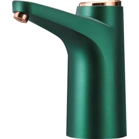 Distributeur d'eau électrique rechargeable par USB, style rétro vert, adapté pour bureaux, écoles et hôpitaux (1/5)