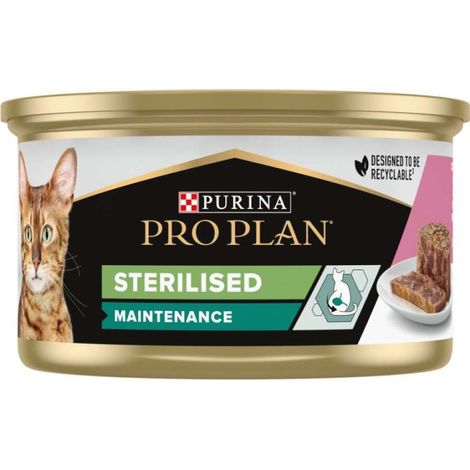 Purina Pro Plan per Gatto Adulto Sterilizzato Terrine Tonno e Salmone 12x85g