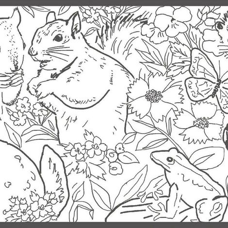 Frise Animaux de la Fôret (1/5)