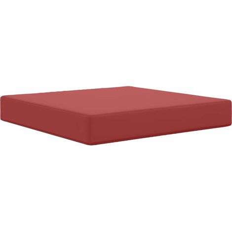 Maison Exclusive - Cuscino per divano da esterno Rosso vino 60 x 60 x 8 cm