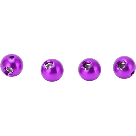 Embouts de câble de vélo ZTTO à bille, réutilisables, pour VTT et vélo de route, violet (1/5)