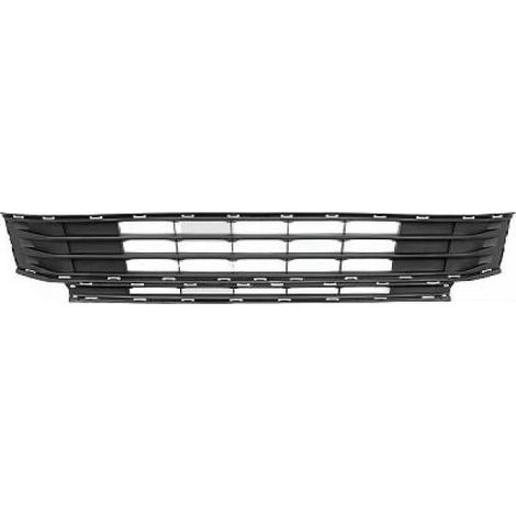 Grille de pare-choc avant centrale noire fermée Volkswagen Touran 3 depuis 2015