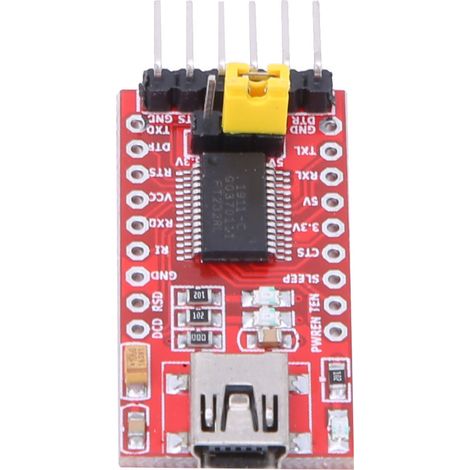Module adaptateur convertisseur mini USB 2.0 vers port série TTL FT232RL 3,3 V/5 V (1/5)