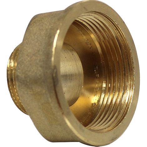 Anquier – Réduction laiton femelle 1"1/2 mâle 1" – Raccord sanitaire – Filetage 40-26 – Longueur filetage 14 mm – A.C.S. conforme