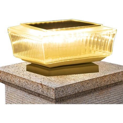De Poteau Solaire2 Pices Lampes Solaires Extrieures tanches (1/5)
