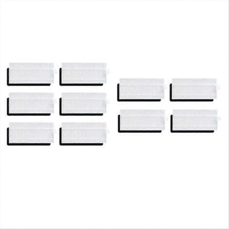 NALOOKAMIC Lot de 10 filtres de nettoyage pour aspirateur robot Lubluelu SG60 SL60 SL60D SL61/Laresar L6 Nex.