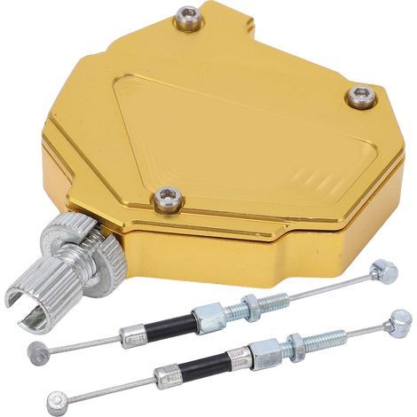 Câble d'embrayage universel avec système Easy Pull - Heavy Duty Gold - Pour accessoires de moto. (1/5)